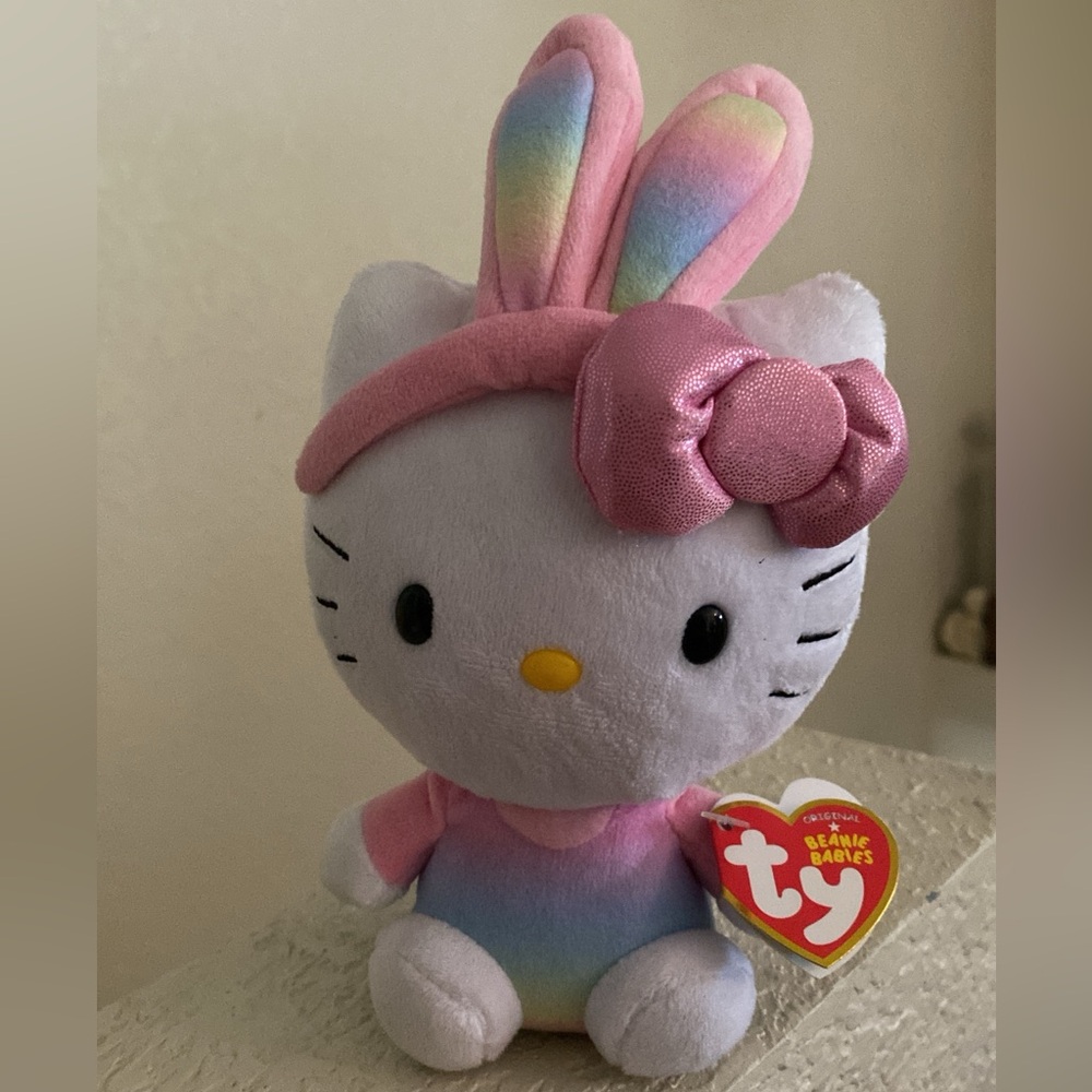 Ty Beanie Babies Easter Hello Kitty
